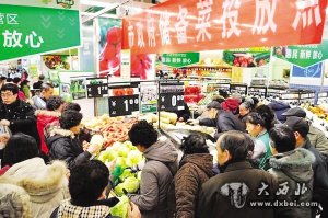 春节前 兰州水果蔬菜价走高 猪肉批发价和零售价同步微降
